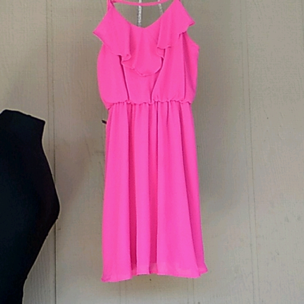 Pink summer dress